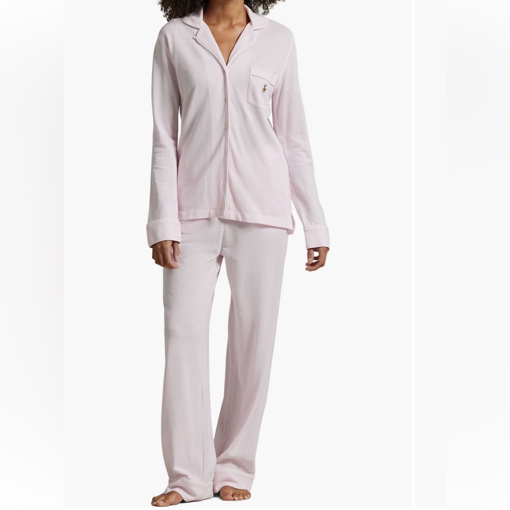 Polo Ralph Lauren Light Pink Pajama Set XS